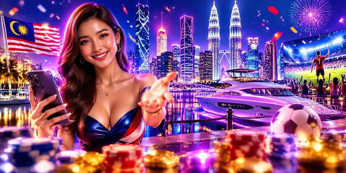 Kuala Lumpur user accessing Virtual Sports and mobile casino on a smartphone