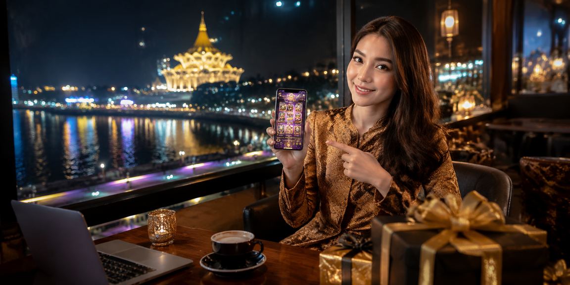 Pemain di Kuching mengakses platform kasino dan e-sukan pada peranti mudah alih